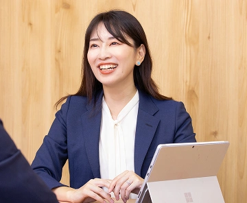 代表取締役　田中 茜の写真